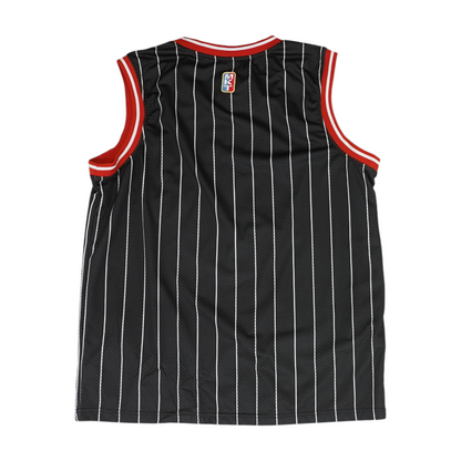 Men's Black Sleeveless Jersey
