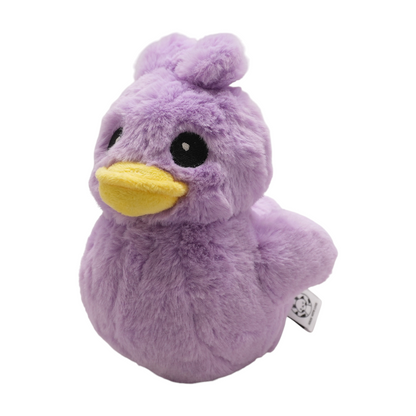 Purple Bow Duck Plush