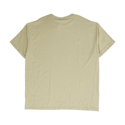 Tan Solid T-Shirt