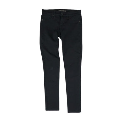 Black Solid Low Rise Jeans