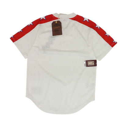 White Color Block Active T-Shirt