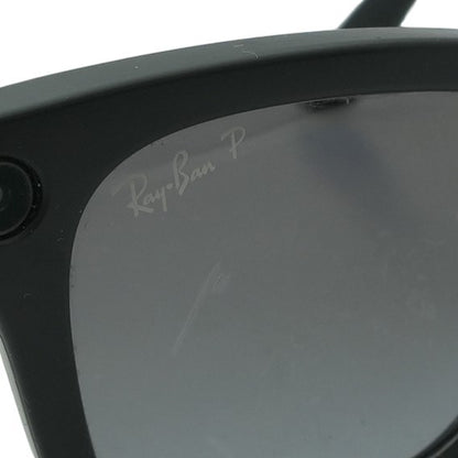 Black Wayfarer Smart Glasses