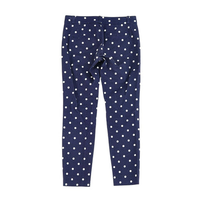 Navy Polka Dot Chino Pants