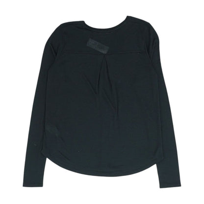 Black Crewneck Knit Top