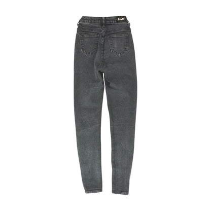 Black Solid Jeans