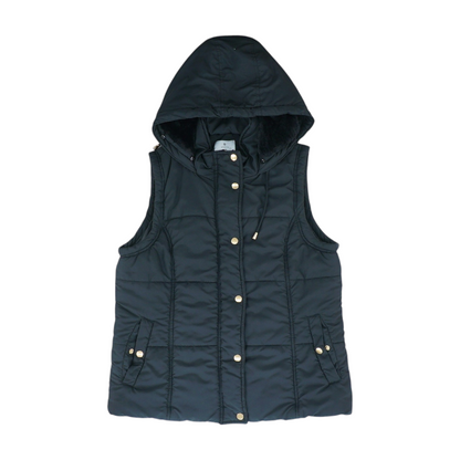 Black Solid Vest