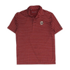 Maroon Boston College Eagles Striped Short Sleeve Polo