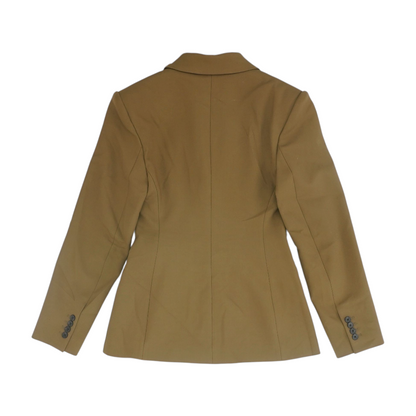 Brown Solid Blazer