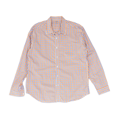 Multi Check Long Sleeve Button Down