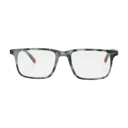 Gray Beacon Square Prescription Eyewear