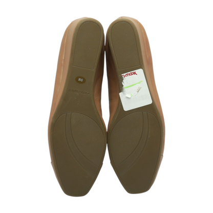 Brown Slip-On Flats