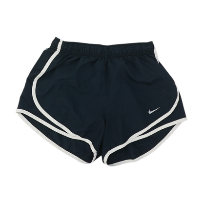 Navy Solid Active Shorts