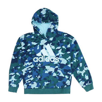Green Camo Hoodie Pullover