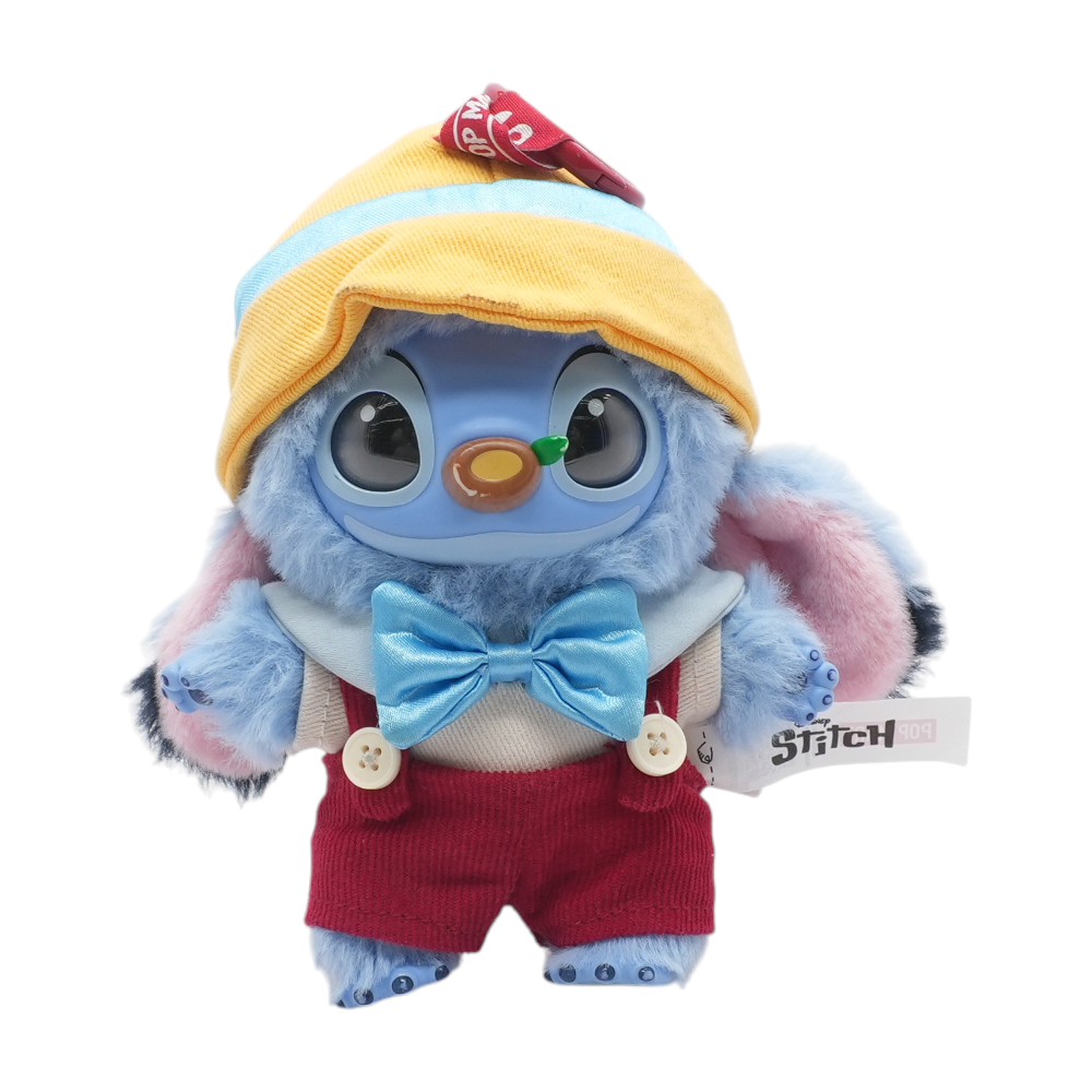 Stitch Adventure Series Pinocchio Stitch Vinyl Plush Pendant