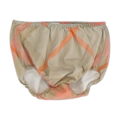 Brown Plaid Active Shorts