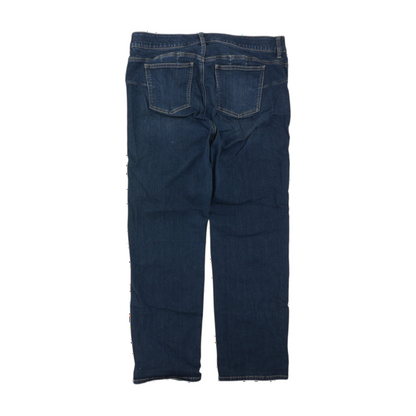 Blue Tall Straight Jeans