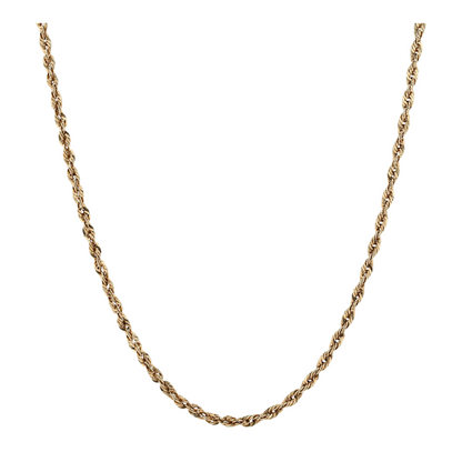 10K Yellow Gold Chain Necklace