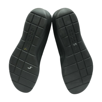 Black Slip-On Flats