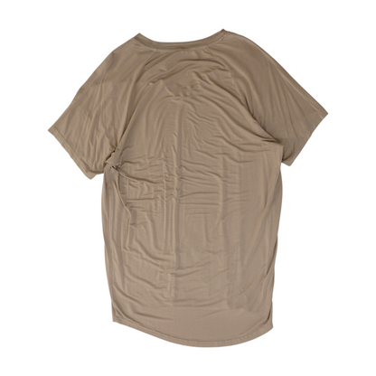 Gray Solid T-Shirt