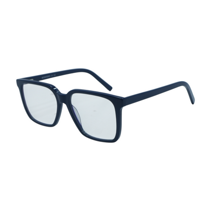 Navy MYA 029 Rectangle Prescription Eyewear