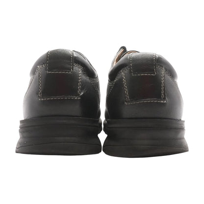 Black Leather Derby/oxford Dress Shoes