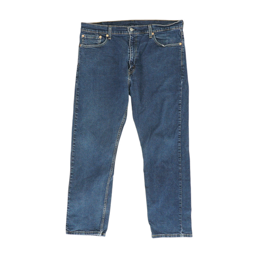 505 Navy Regular Jeans