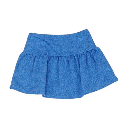 Blue Striped Mini Skirt