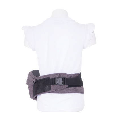 Gray Baby Hip Seat Carrier