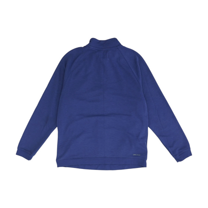 Purple Solid 1/4 Zip Pullover
