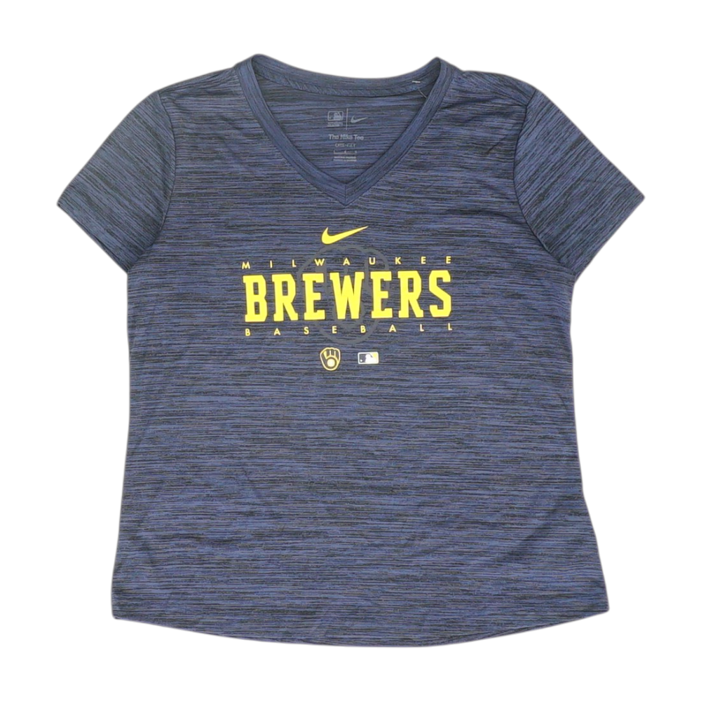 Navy Milwaukee Brewers Active T-Shirt