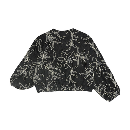 Black Floral Jacket
