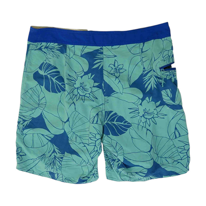 Green Tropical Swim Bottom