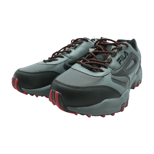 Gray Low-Top Athletic Shoes