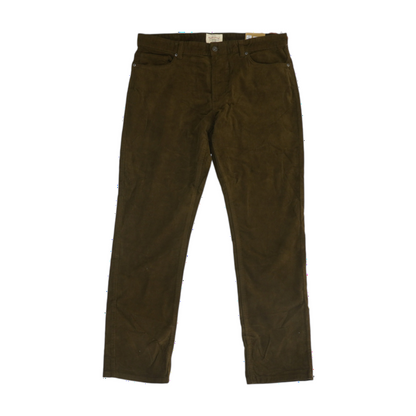 Olive Straight Pants