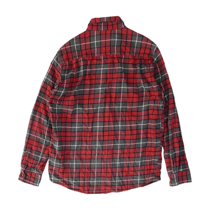 Weatherproof Vintage Red Check Flannel Button Down – Image 2