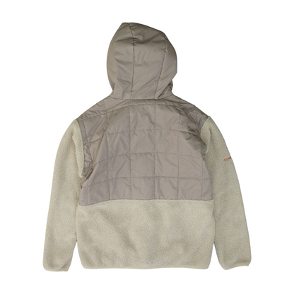 Beige Color Block Jacket