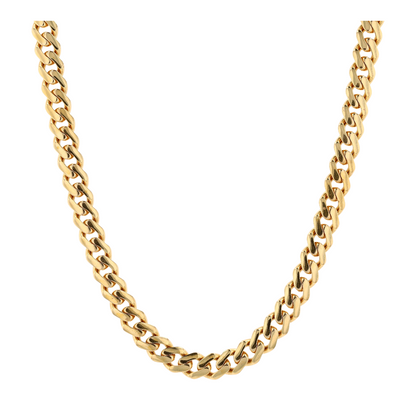 21K Yellow Gold Chain Necklace