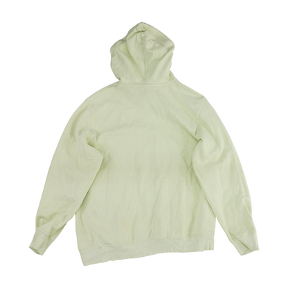 Green Solid Hoodie Pullover