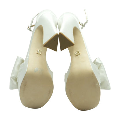White Platform Sandals