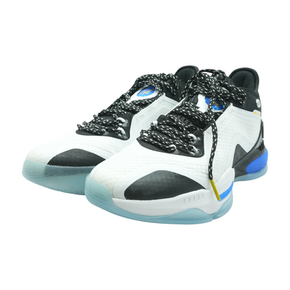 White Low-Top Athletic Shoes