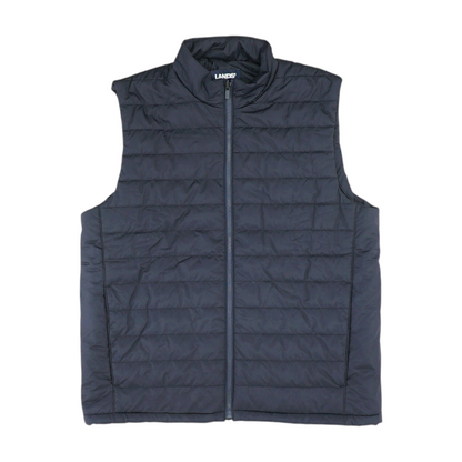 Navy Solid Active Vest
