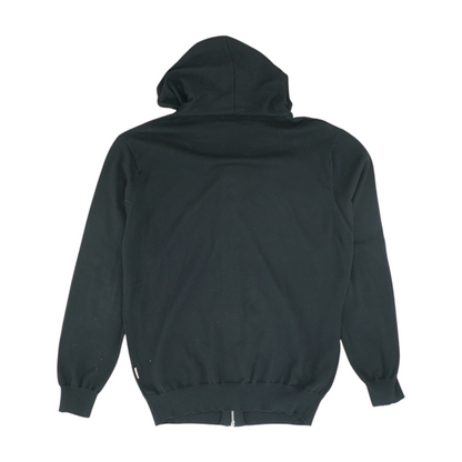 Black Solid Cardigan Sweater