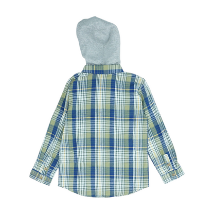 Multi Plaid Flannel Button Down
