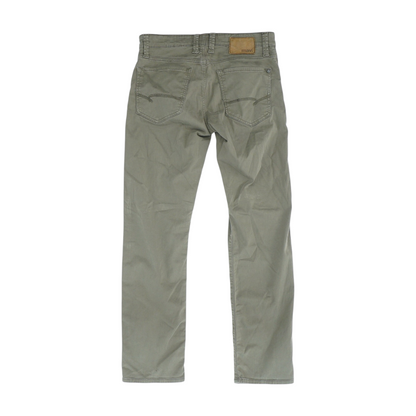 Green Straight Pants