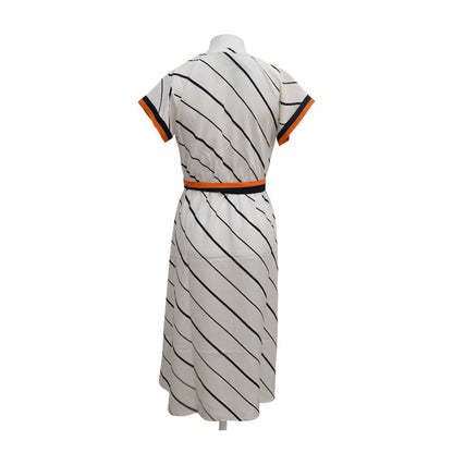 White Misc Maxi Dress