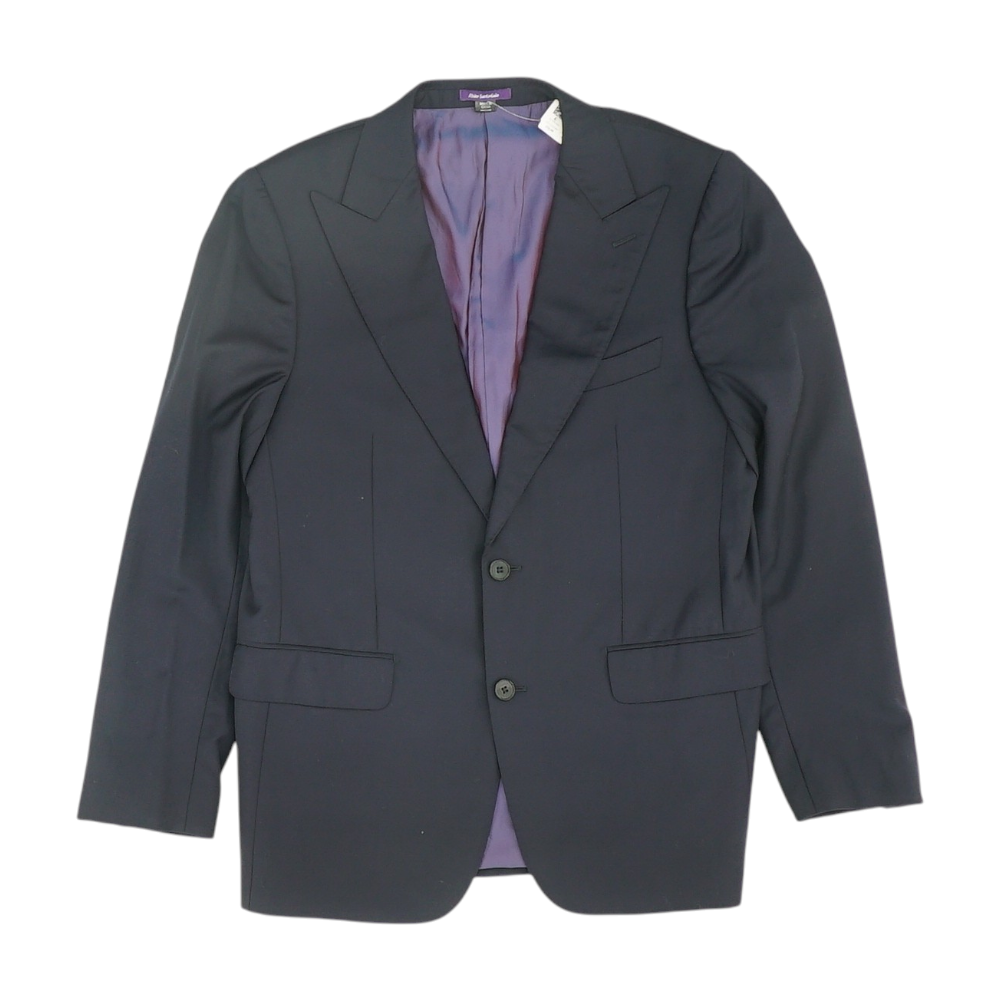 Navy Solid Blazer