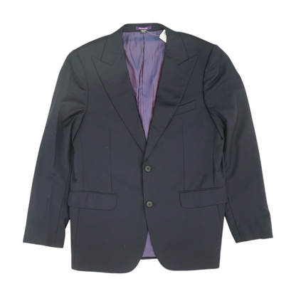 Navy Solid Blazer