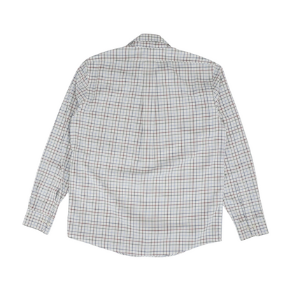 Multi Check Long Sleeve Button Down