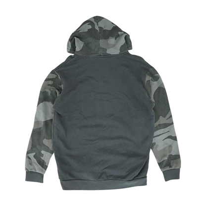 Gray Camo Hoodie Pullover