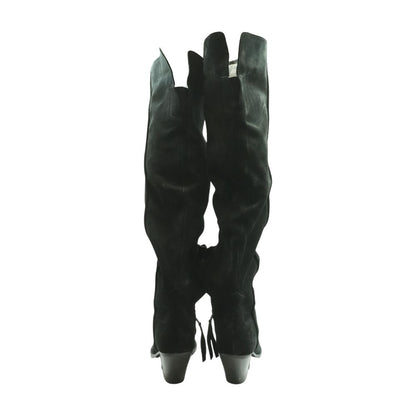 Black Knee High Boots